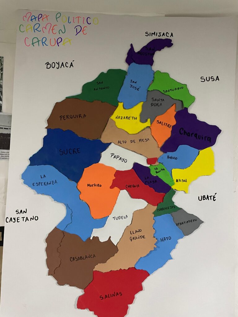 mapa carupa